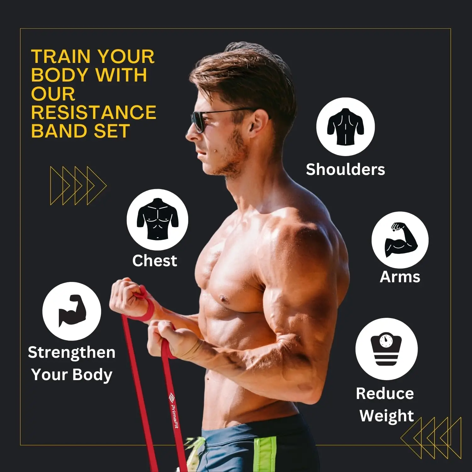 Exercise Resistance Bands Natural Latex Elastic Rubber Workout Fitness Equipment Expander Elastic Rubber Bands for Home Gym photo 5