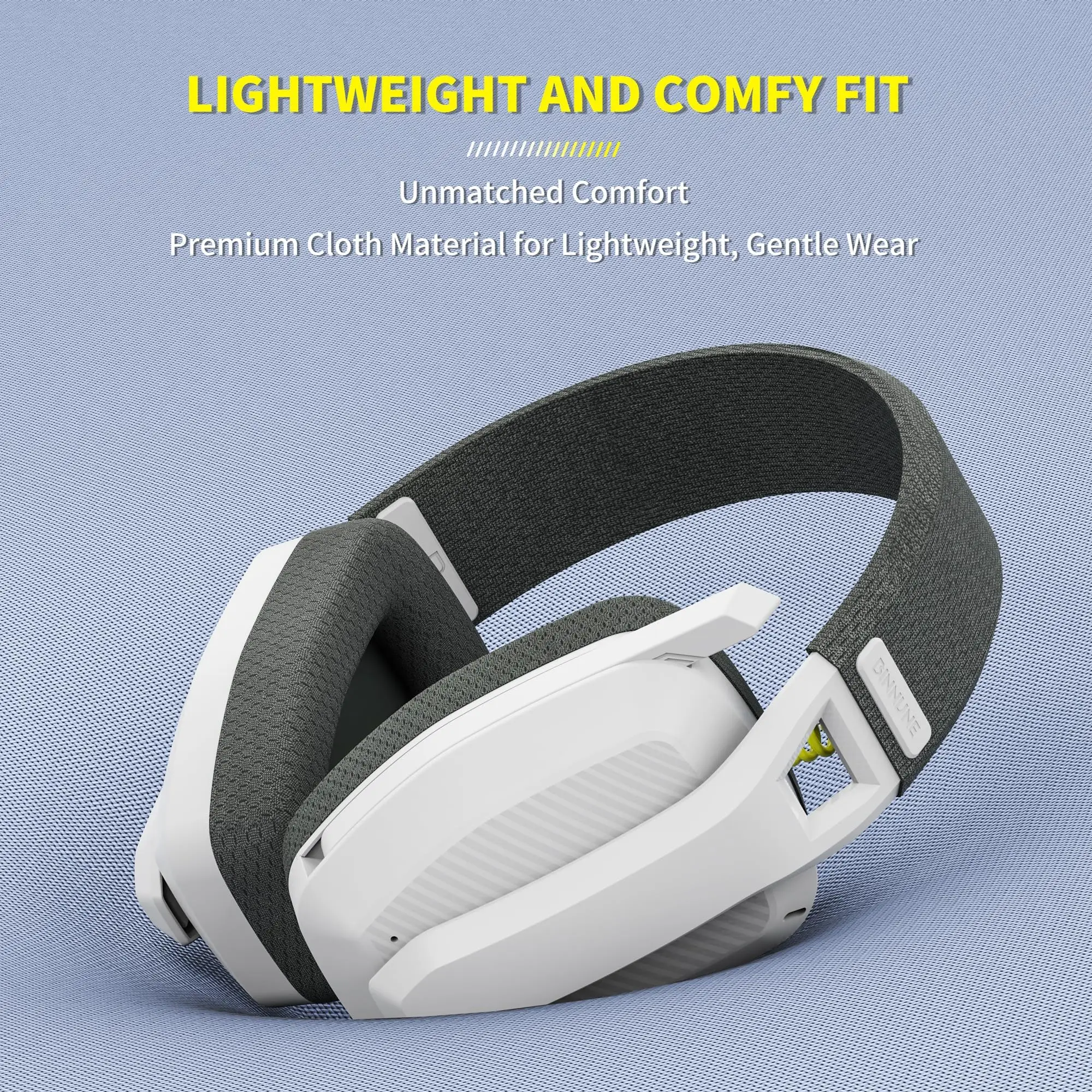 BINNUNE BW06 Bluetooth Headsets Gamer with Mic for PS5 PS4 PC Mac Playstation Wireless 2.4GHz Gaming Headphone with Microphone photo 4