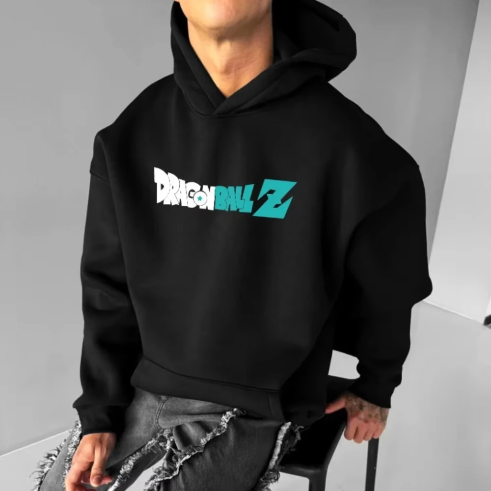 Dragon Ball Men's Hoodie Sweater Android 18 Anime Spring and Autumn Boy Children's Long Sleeve Parent-Child Wear Winter photo 2