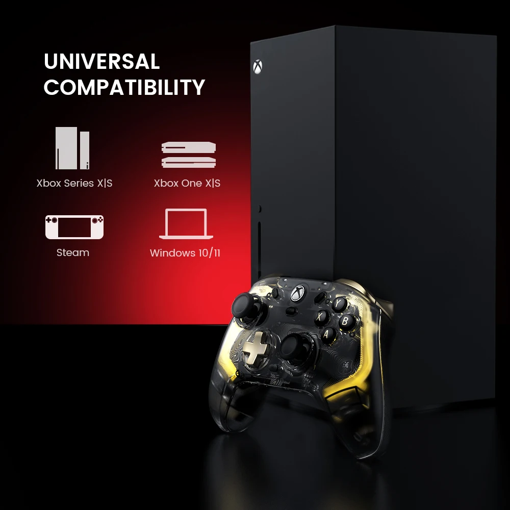 GameSir Kaleid Flux Xbox Controller Wired Gamepad for Xbox Series X, Xbox Series S, Xbox One game console Hall Effect Joystick photo 2