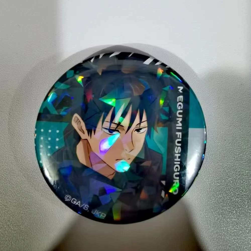 Jujutsu Kaisen Tinplate COSPLAY Badge Anime Peripheral Products Satoru Gojo Geto Suguru Yuji Megumi Srooftop Edition Original photo 5