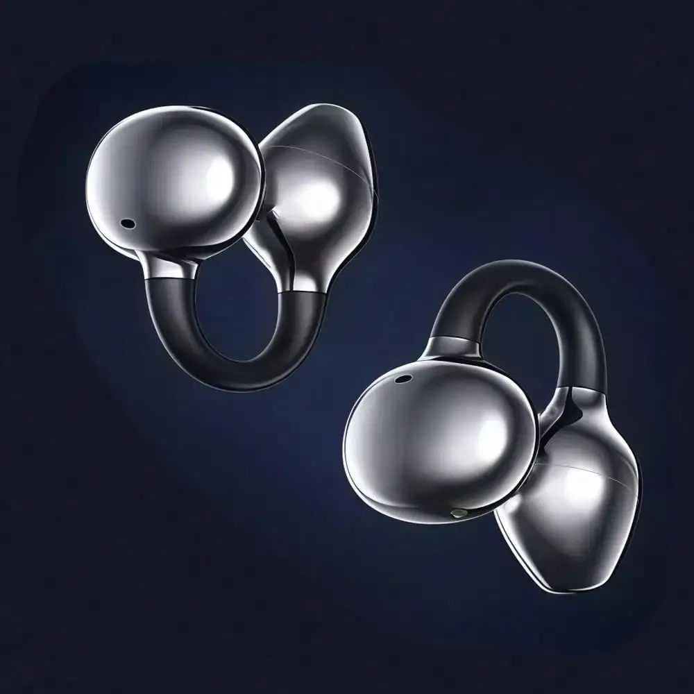 Original Ear-Clip Surround Bluetooth Headphones Bone Conduction Earphone Wireless Earbuds Stereo Bass Sports Headset with Mic photo 6