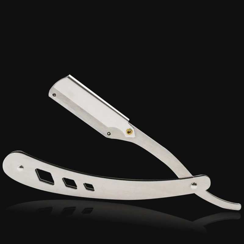 Men's Barber Shaving Razor Folding Knife Unisex Hair Removal Tool Eyebrow Knife ( Blades Not Included) photo 5