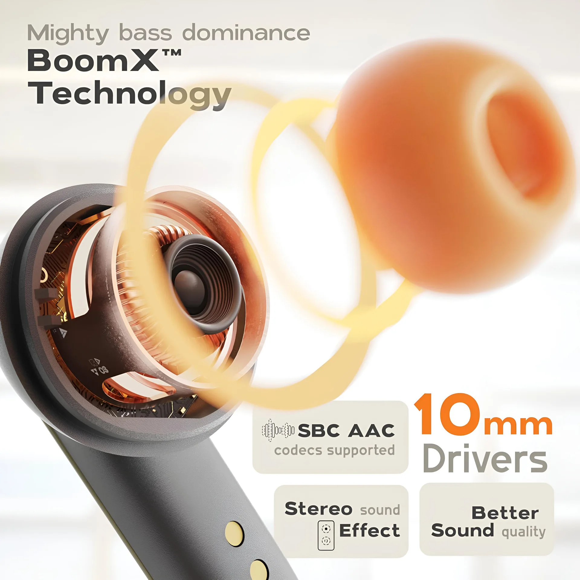 TWS Wireless Earphones 5.4 Bluetooth Ultra-low Latency Dual Microphone ENC Noise Cancelling in Ear Bluetooth Earphones photo 5
