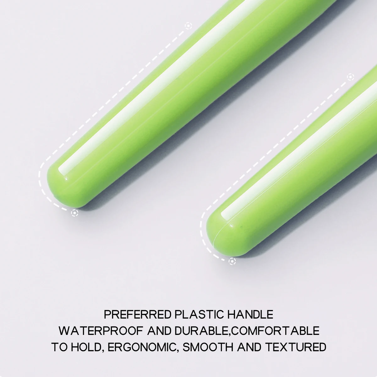 12PC High-Value Fluorescent Green Makeup Brush Set Soft Bristle No Shed Easily Must Have for Applying Foundation Blush Eyeshadow photo 3