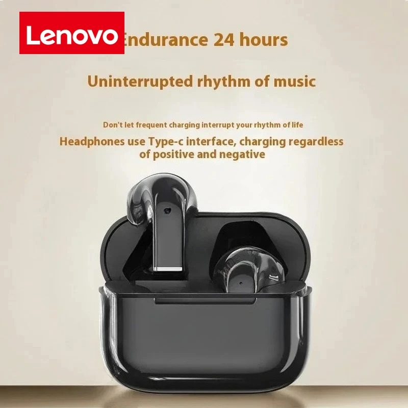 Lenovo Pro 5s Headphones Mini Portable Wireless Bluetooth Earphones Noise Reduction and Long Battery Life With Mic 2026 photo 2