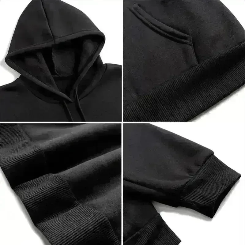 2026 The New One Piece Luffy Anime Print Loose Hoodie  Fashionable Pure Cotton Sweatshirt for Men and Women in Winter photo 5