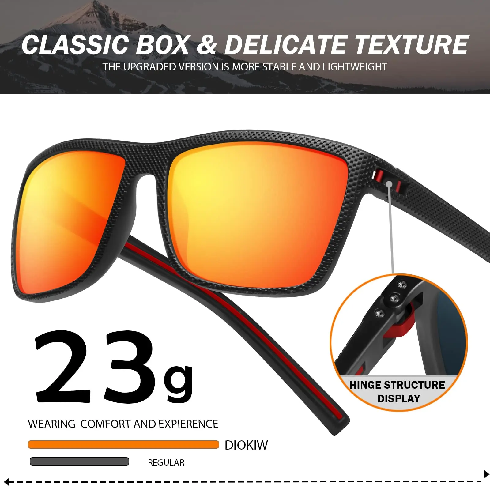 3/4 Pack New Designer Box Polarized Colorful Sunglasses for Men and Women Suitable for Driving, Fishing, Outdoor Sports UV400 photo 4