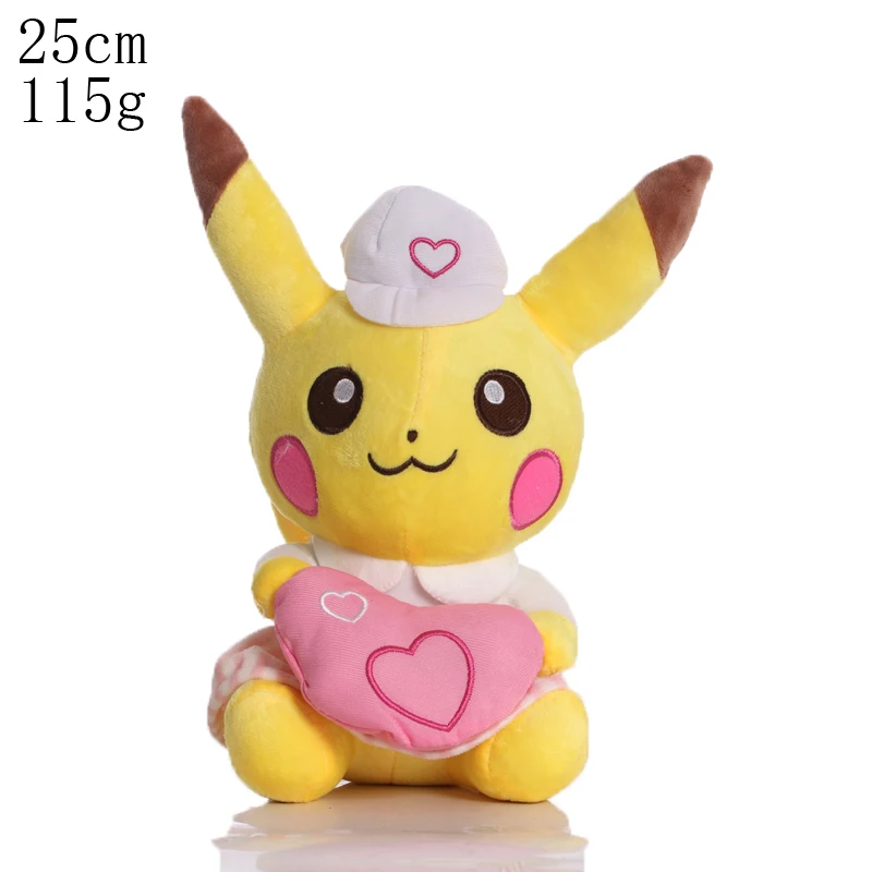 Cute Pikachu Plush Toy Pokemon Charmander Squirtle Bulbasaur Stuffed Doll Eevee Scorbunny Gengar Snorlax Christmas Gifts photo 2