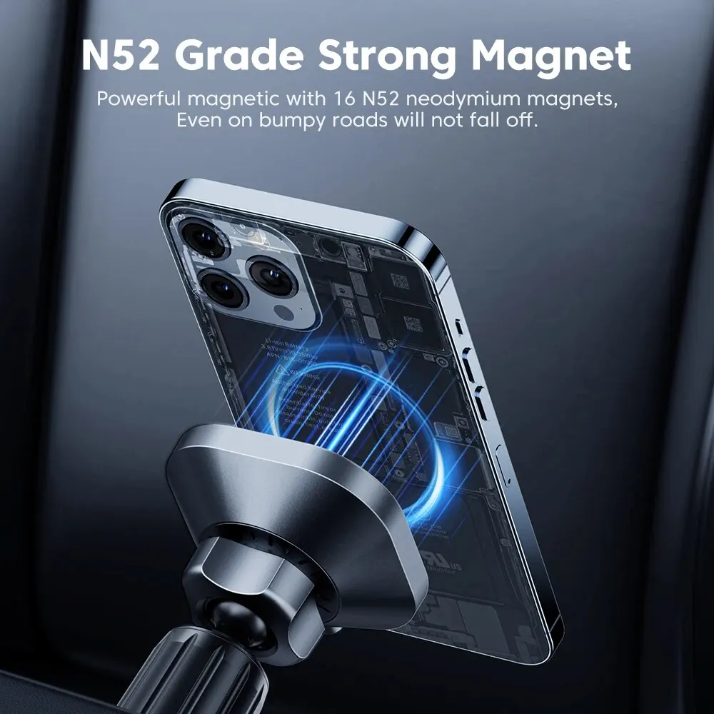 Toocki Magnetic Car Wireless Charger Car Phone Holder Air Outlet 15W Fast Charging Charger in Car For iPhone 15 14 13 12 Pro Max photo 4