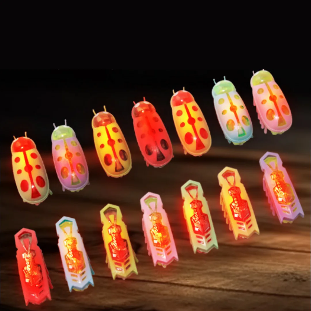 Mini Electric Bug Pet Dog Cat Toy Interactive Cute Ladybird Beetle Animal Shape Cat Toys Walking Insect Cat Playing Supplies photo 2