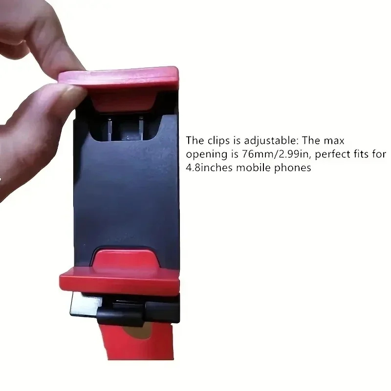 Universal Steering Wheel Car Phone Holder, Telescopic Clip Mobile Phone Stand, Auto Navigation Phone Mount for All Smartphones photo 6