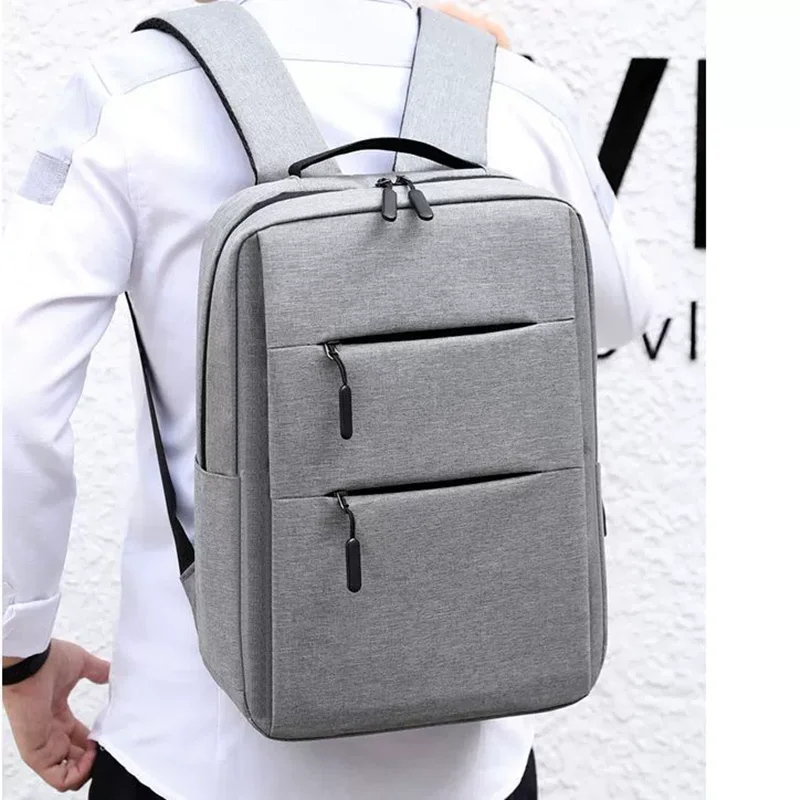 New Men's Backpack Upgrade Commuter Business Travel Backpack USB Charging Interface Large Capacity Tablet Storage Backpack photo 2
