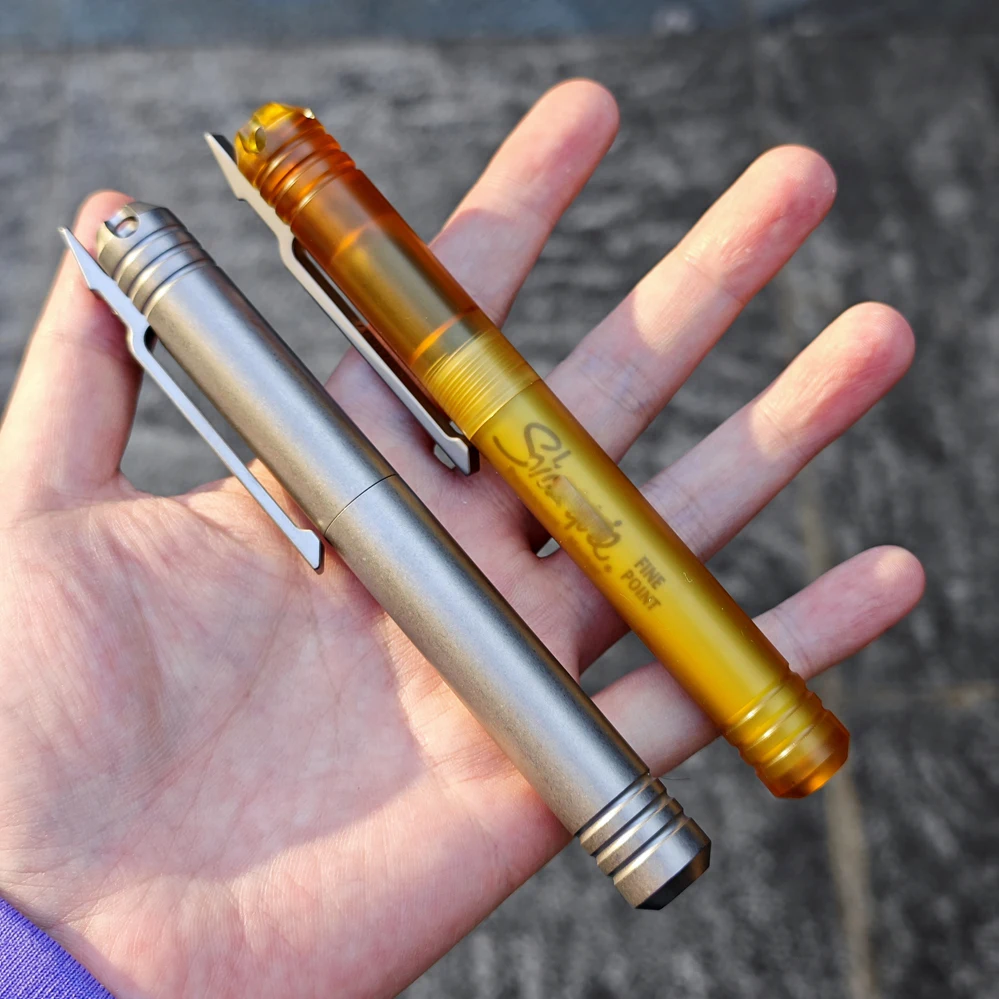 EDC Ultem Imported PEI Titanium Alloy Pen With Collection Writing Multi-functional Portable Outdoor EDC Tools photo 2