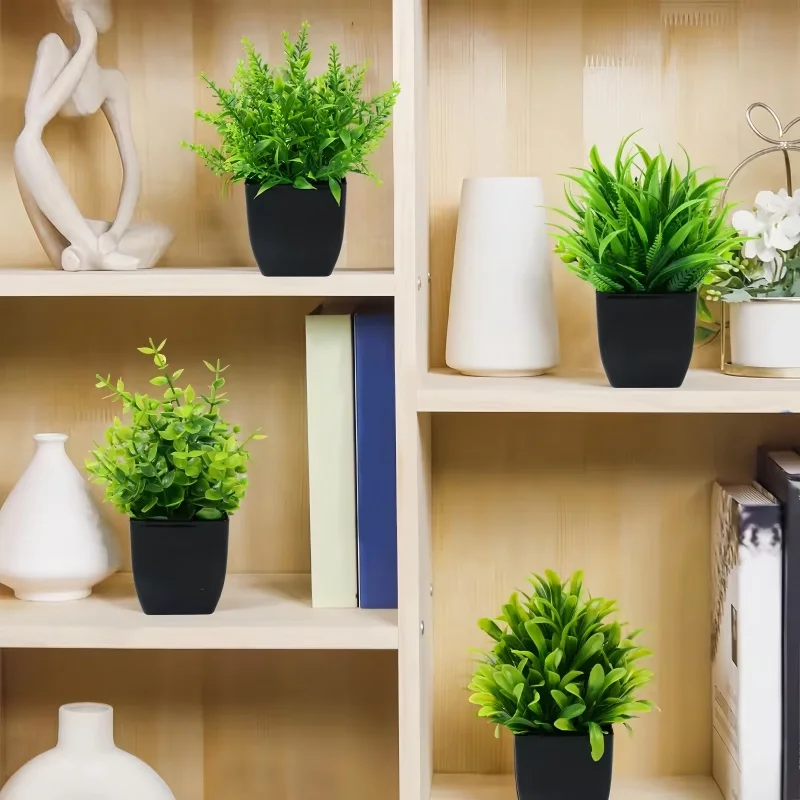 1pc Artificial Green Plants, Home Greening, Outdoor Gardens, Office Decoration, Birthday, Wedding and Party Scene Decorations photo 4