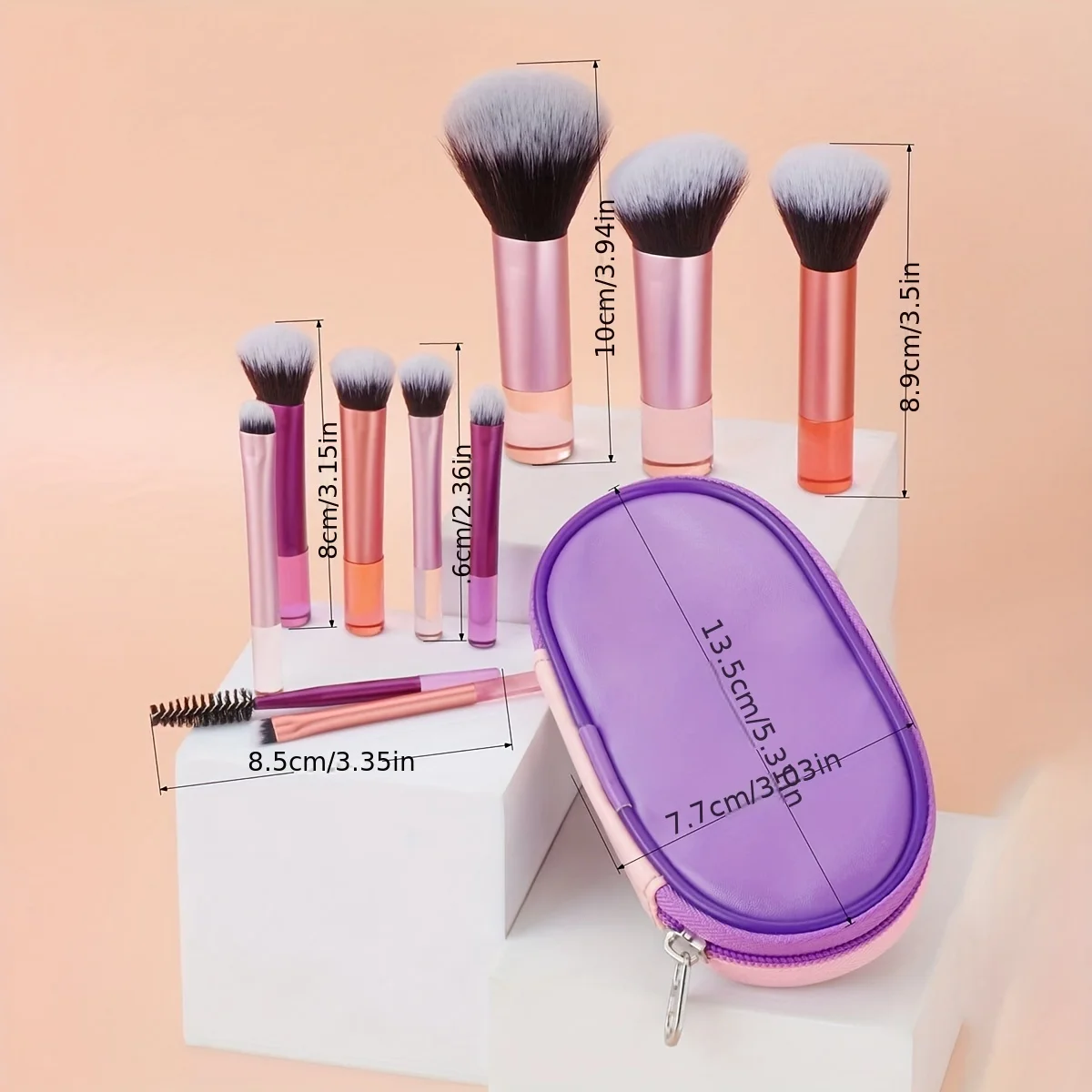 10pcs Makeup Brush Set photo 4
