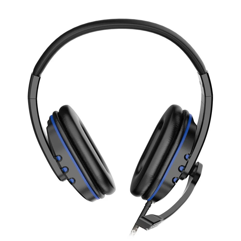 Headphones 3.5mm Wired Gaming Headset Earphones Music For PS4 Play Station 4 Game PC Chat Computer With Microphone photo 6