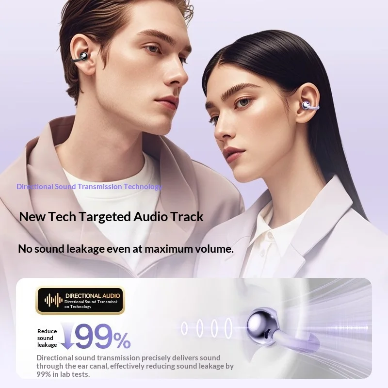 Wireless Clip-On Bluetooth Earbuds Premium HiFi Audio Sports Headphones Long Battery Life with Built-in Microphone photo 5