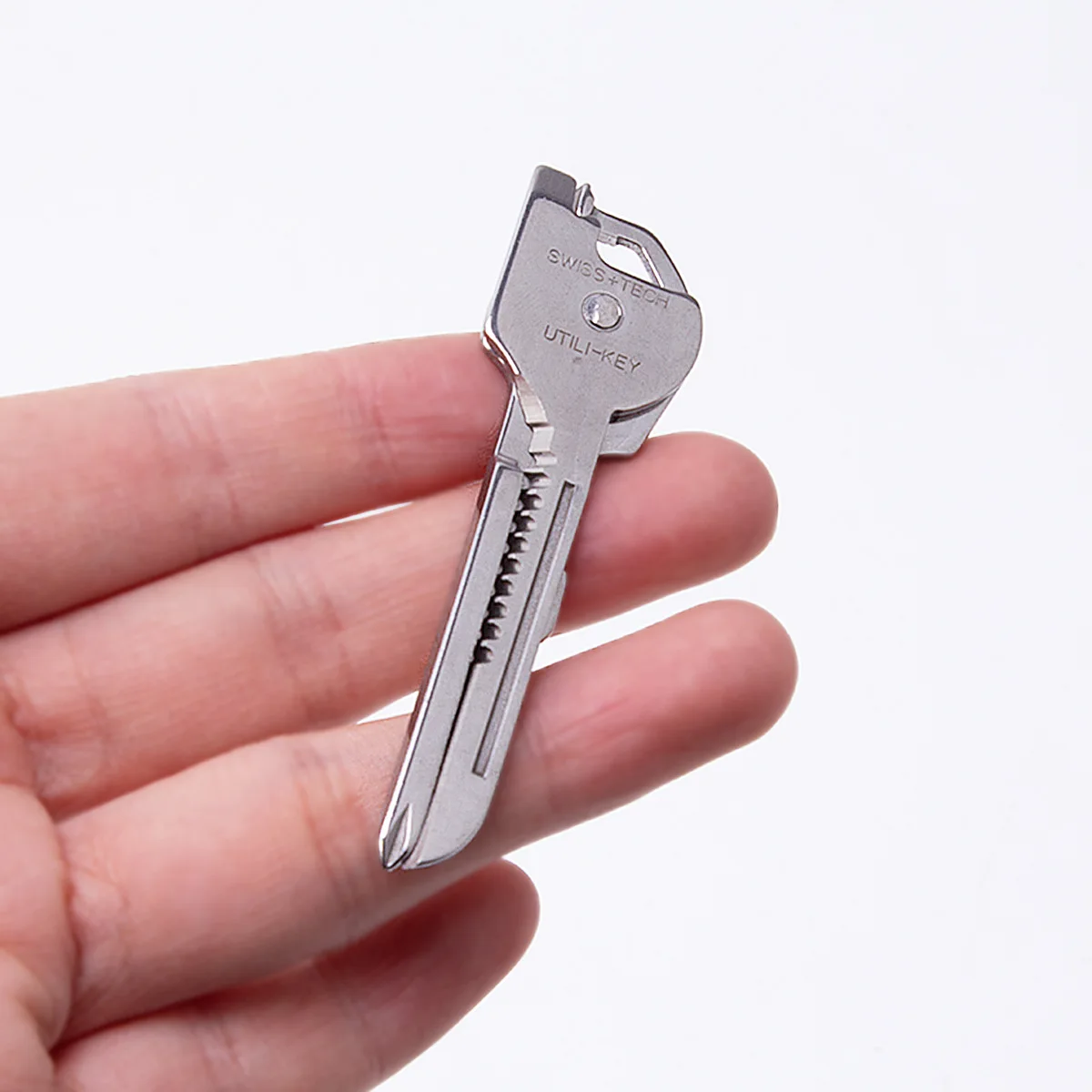 Multi Function Folding Tool Keychain Opener Screwdriver EDC 6 In 1 Utility Outdoor Survival Rescue Pocket Plier KeyRing photo 2