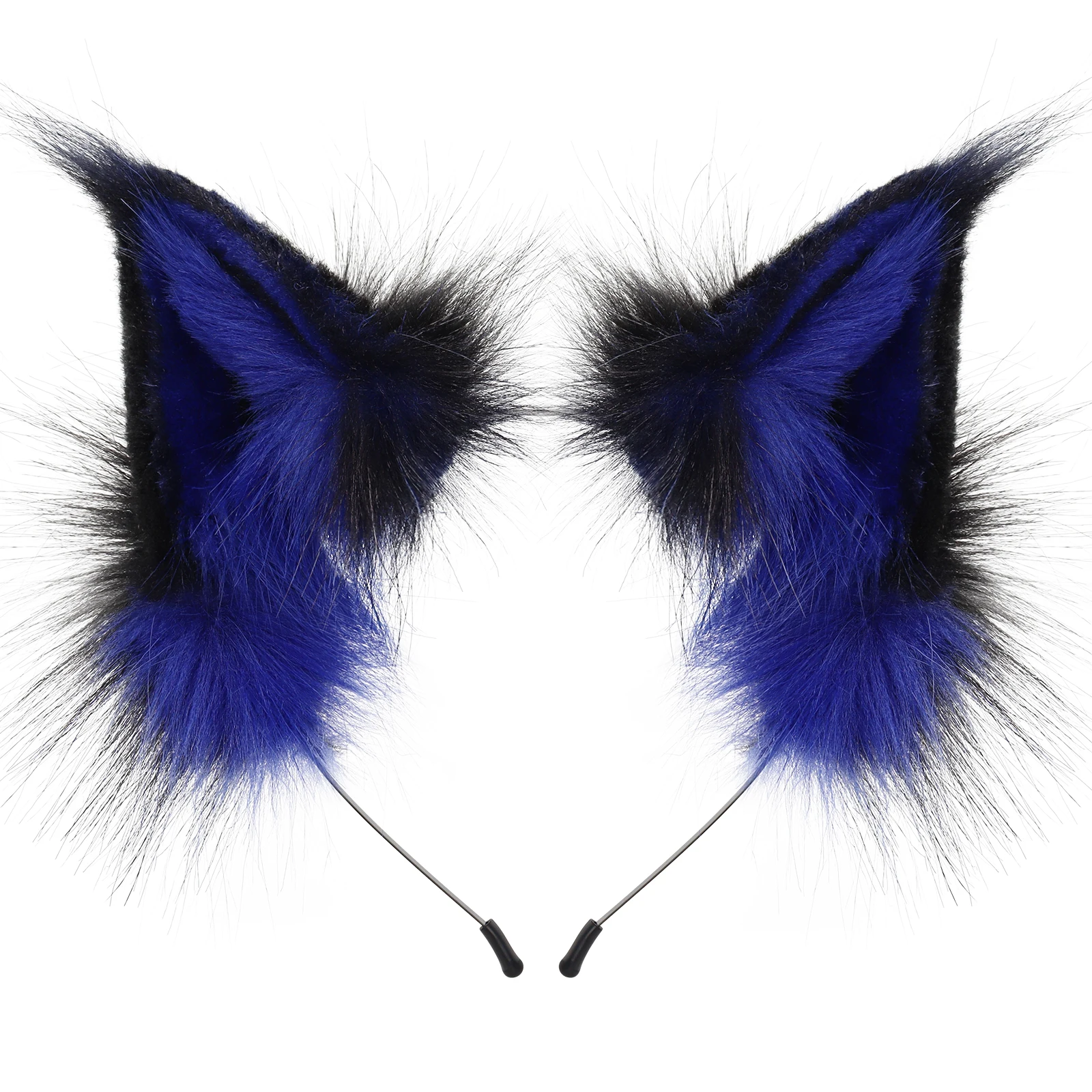 Animal Faux Fur Fox Wolf Ear Headband Furry Handmade Hairband Headwear Costume Cosplay Accessories photo 6