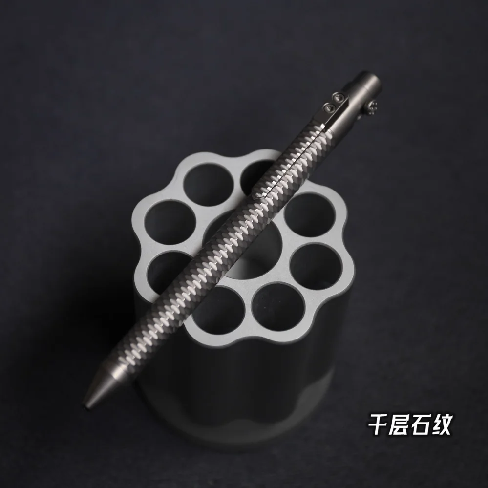 EDC Titanium Alloy Pen With Collection Writing Multi-functional Portable Outdoor EDC Tools photo 4
