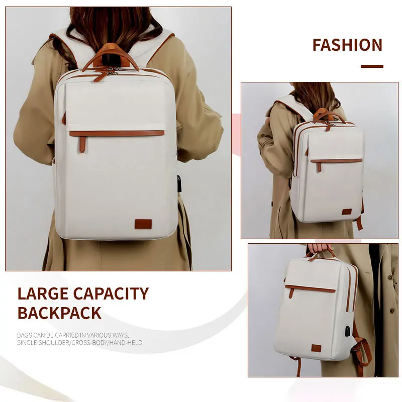 New Computer Bag, Backpack, Men's and Women's Large Capacity Travel, Commuting, Business, College Student Backpack photo 4
