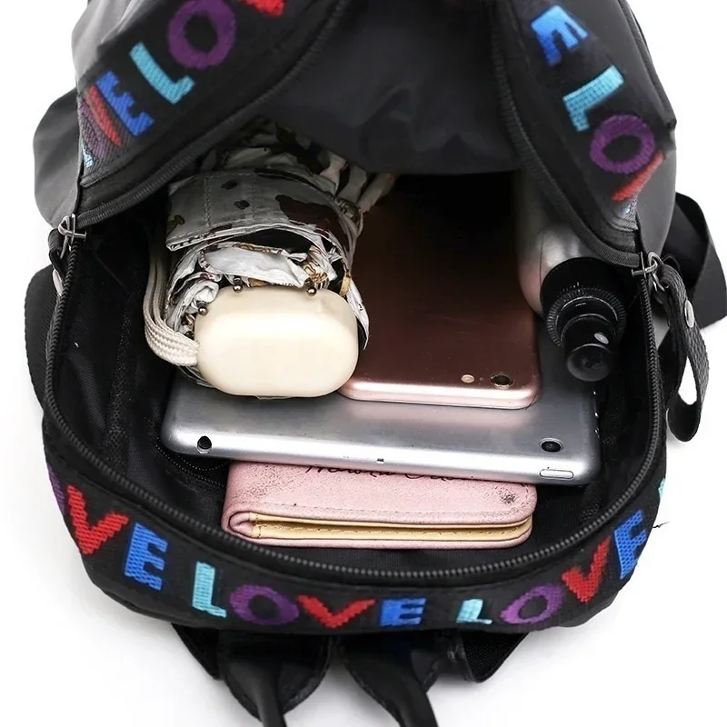 New Female Fashion Lady High Capacity Waterproof College Backpack Trendy Women Laptop School Bags Cute Girl Travel Book Bag Cool photo 5