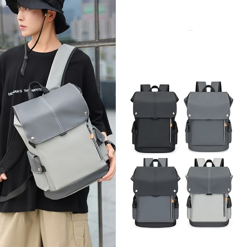 USB Charging Urban Man Backpack Waterproof Rucksack Men's Laptop Backpack Large Computer Backpack for Business Office Outdoor photo 2