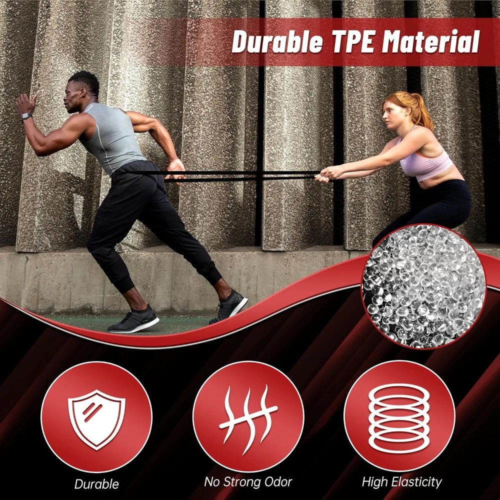 Pull Up Assistance Bands, 5-Level Resistance Bands for Working Out, Pull Up Bands for Men & Women, Exercise Bands for Full-Body photo 3