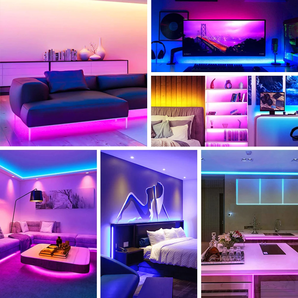 24V RGBCCT/RGB/RGBW/RGBWW COB LED Strip Light DC 12V 784 840LEDs/m High Density Dotless FOB Flex LED Tape Ribbon Lights Bar photo 6