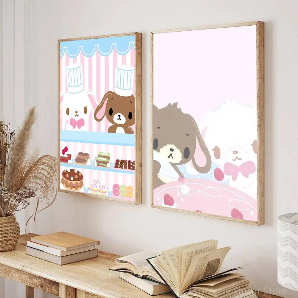 Anime Cartoon Movie S-Sugar-bunnieS Posters HD Print Vintage Wall Art Decor for Home Study Room photo 4