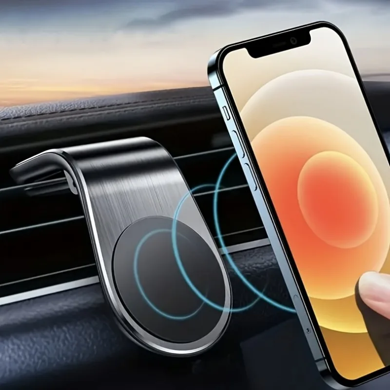 Magnetic Car Phone Holder Universal Air Vent Car Phone Mounts photo 1