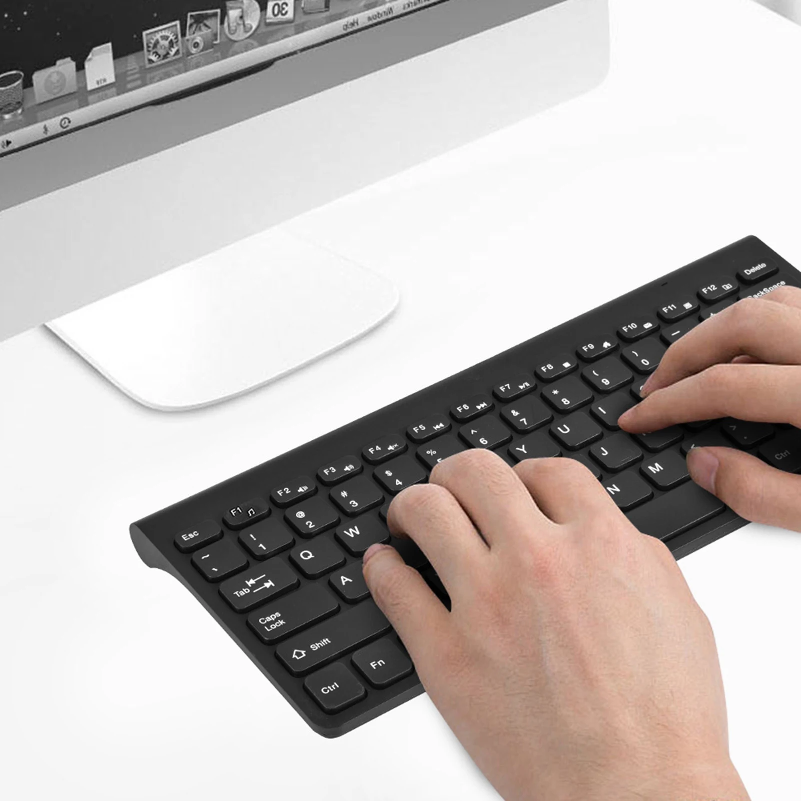 Ultra Thin USB Wired Keyboard Optical Mouse Mice Set Combo for PC Laptop Keyboard Mouse Keyboard Mouse Combo USB Keyboard Mouse photo 5