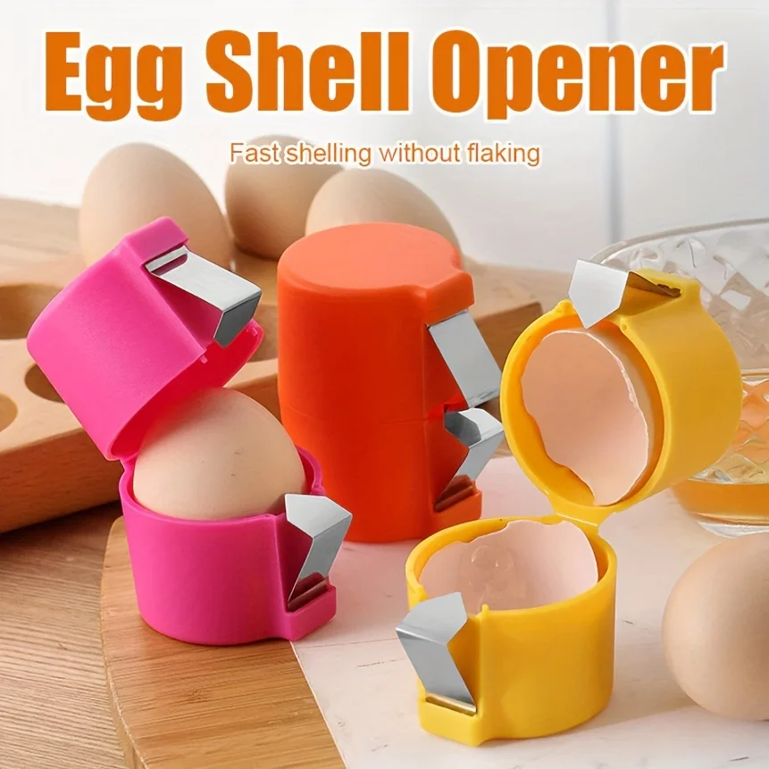 Portable Egg Opening Machine Quick Egg Beater Kitchen Egg Sheller photo 3