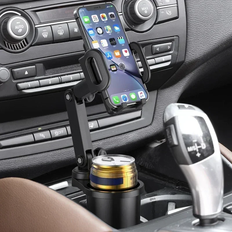 Car Cup Holder Mount Expander with Car Cell Phone Holder 360 Rotation Cup Holder Expander Smartphone Auto Interior Accessories photo 4