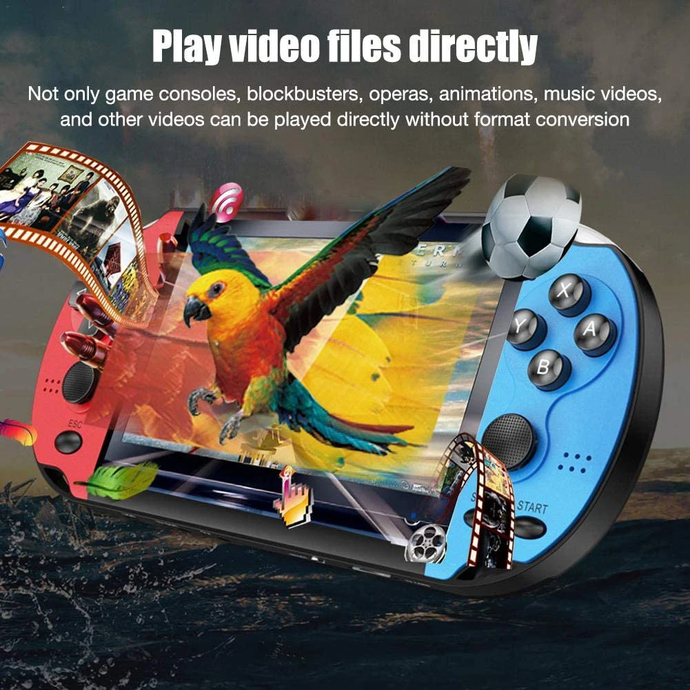 Gaming Portable Handheld Retro Video Game Console Player Portatil Mini Arcade Videogames for Hand Held Family Pocket Retrogaming photo 6