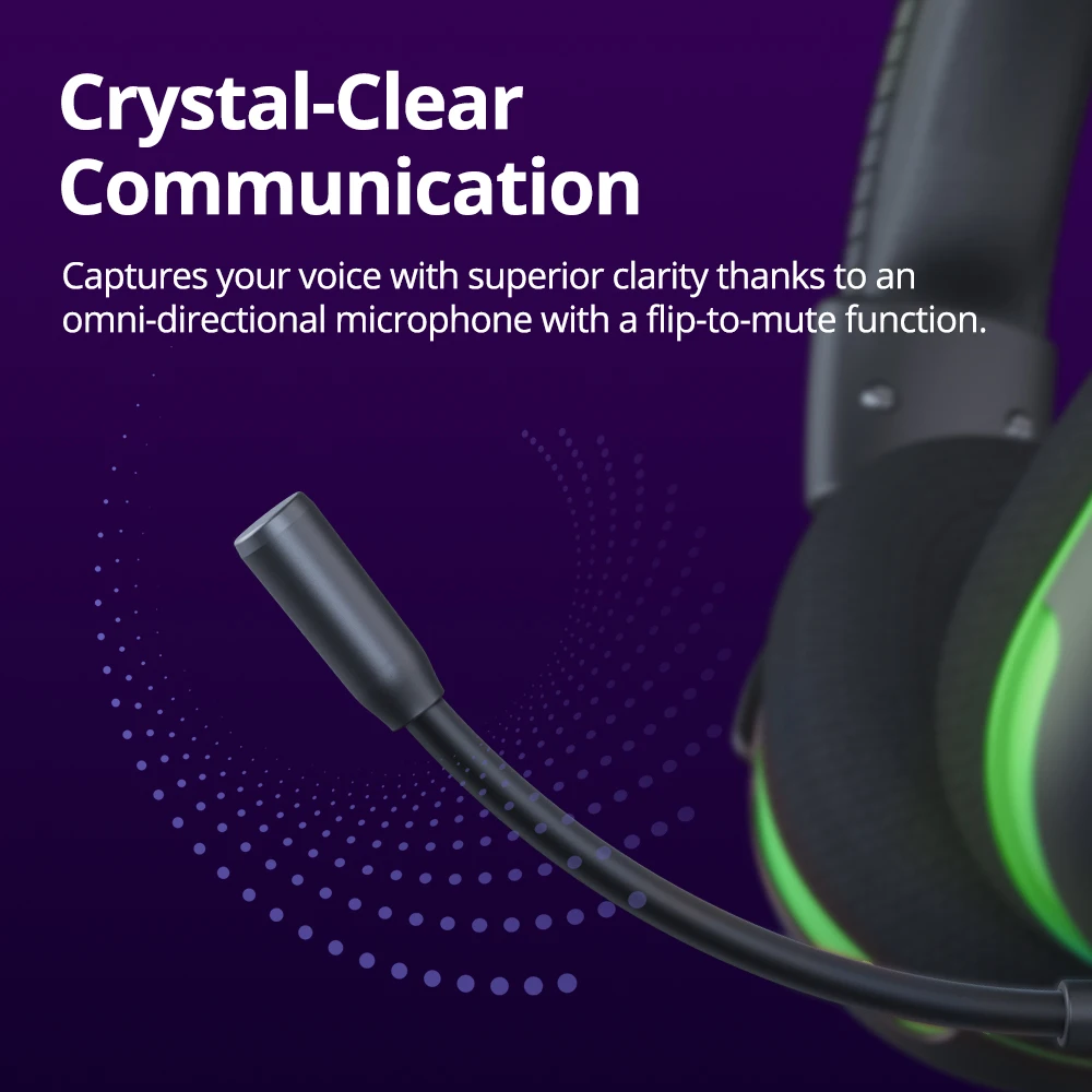 Tronsmart G10 Multiplatform Wired Over-the-Ear Gaming Headset for PC, PS5, PS4, Xbox Series X|S, Xbox One, Nintendo Switch, Mobile photo 4