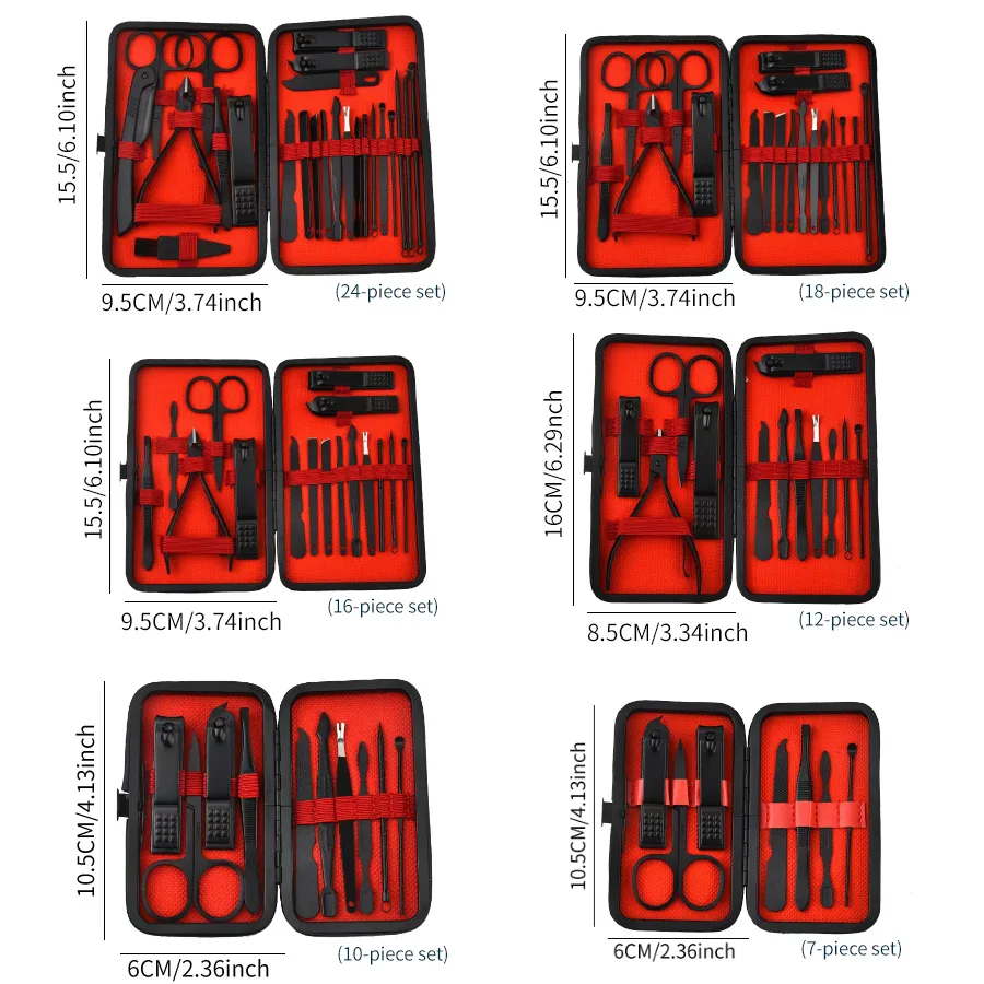 Nail Clipper Set Set Convenient Beauty Tools Nail Clipper Manicure Nail Trimmer Pedicure Knife Ear Peeling Knife Nail Manicure T photo 6