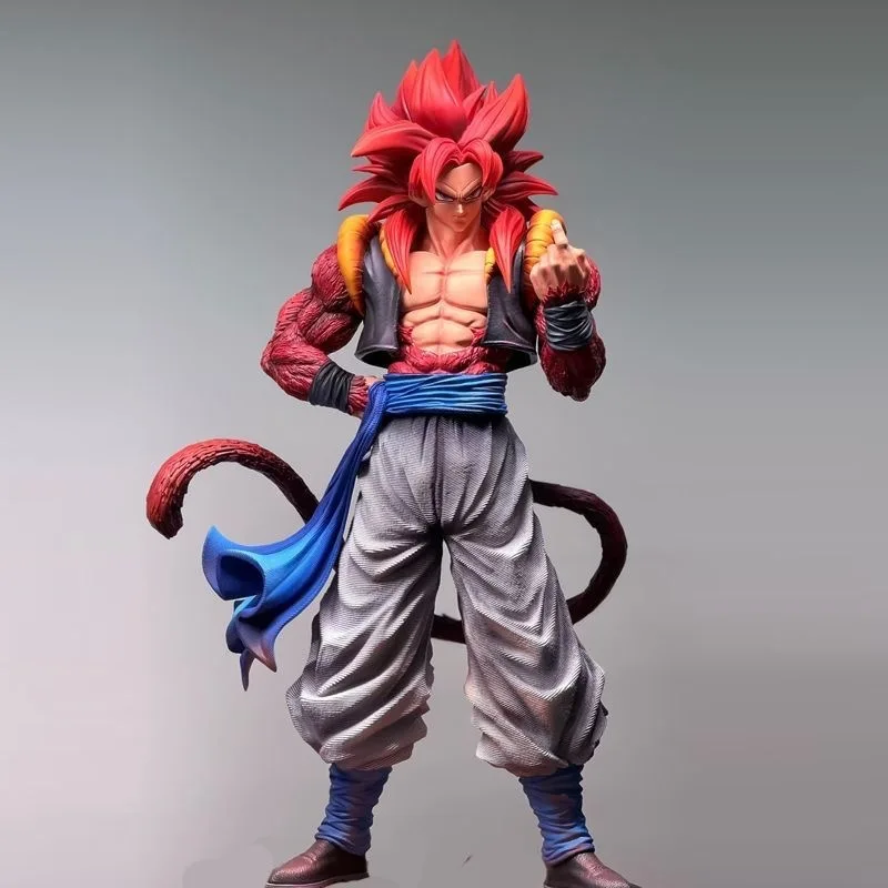 14cm Dragon Ball Small NP Super Four Wujita Super Saiya Crowd Play Anime Action Figure Toys PVC Model Ornament Dolls Gifts photo 2