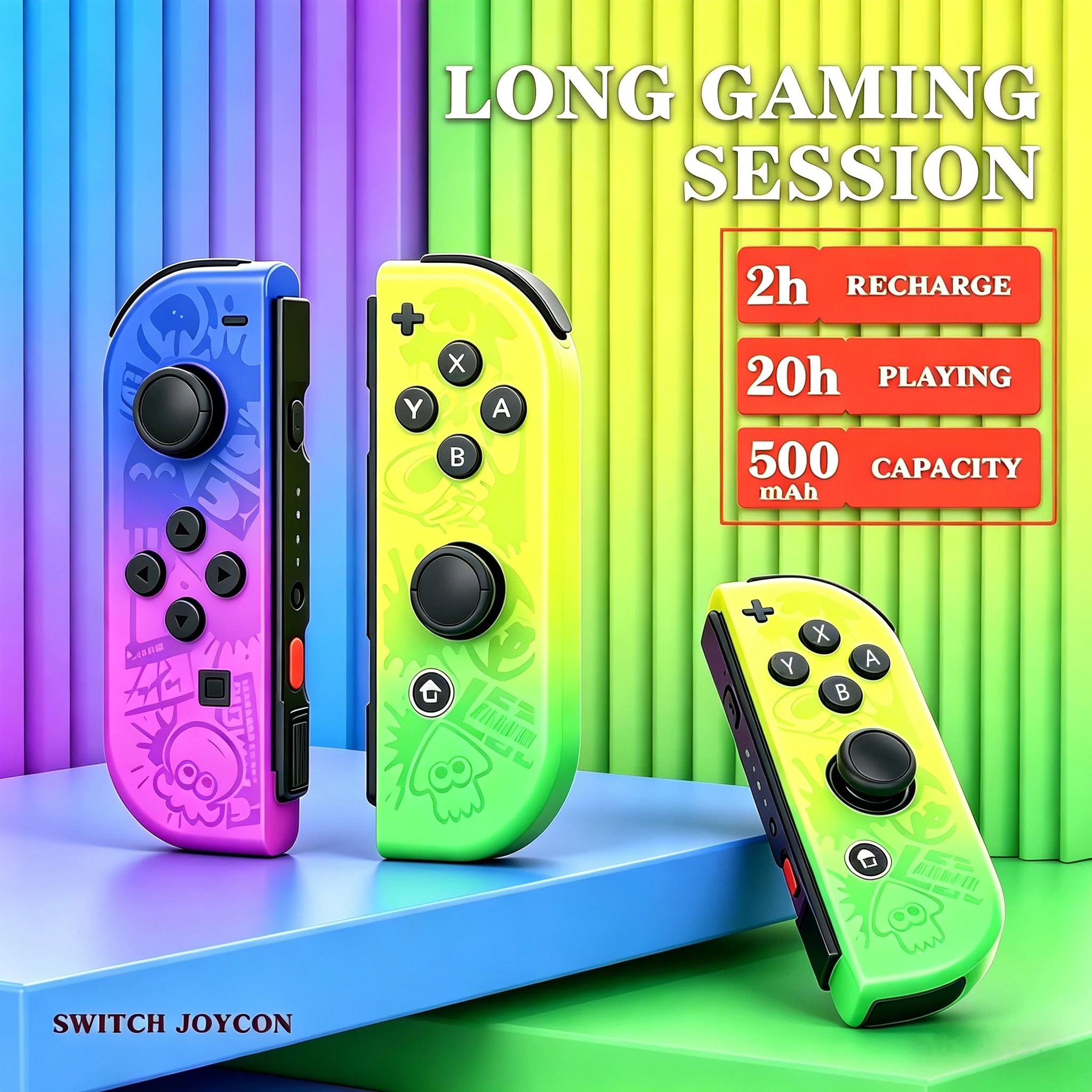 Joy Con Wireless Switch Control Joycon Controller with Dual Vibration Joystick Gamepad for Switch Video Game Consoles Accessory photo 1
