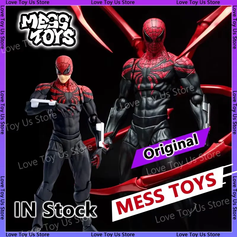 Original Mess Toys Superior Spider Man Doctor Octopus & Peter Parker Messtoys Anime Action Figure Gift Toy photo 1