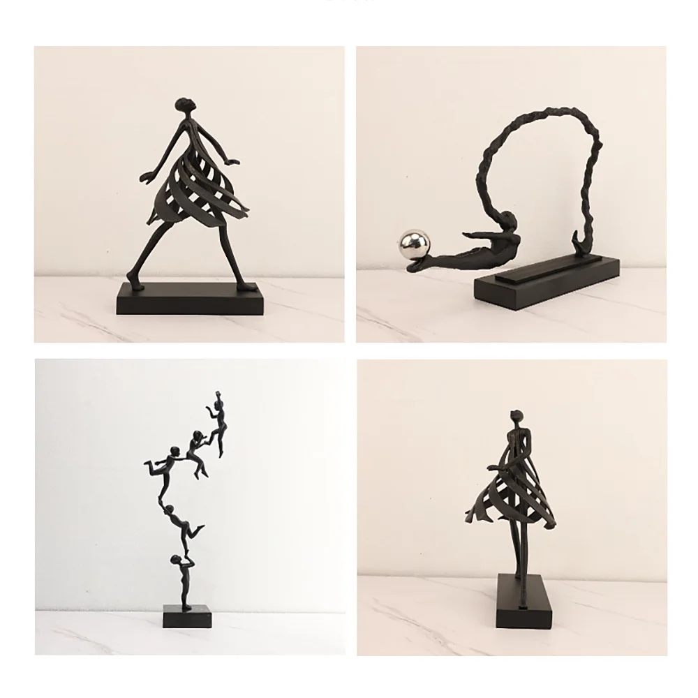 Modern Creativity Home New House Living Room Bedroom TV Cabinet Wine Cabinet Decorative Items Handicrafts Collectible Figurines photo 4