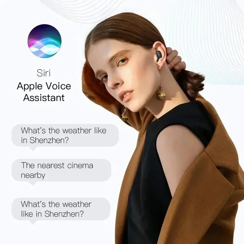 NEW E6S Bluetooth Earphones Wireless bluetooth headset Noise Cancelling Headsets With Microphone Headphones photo 6