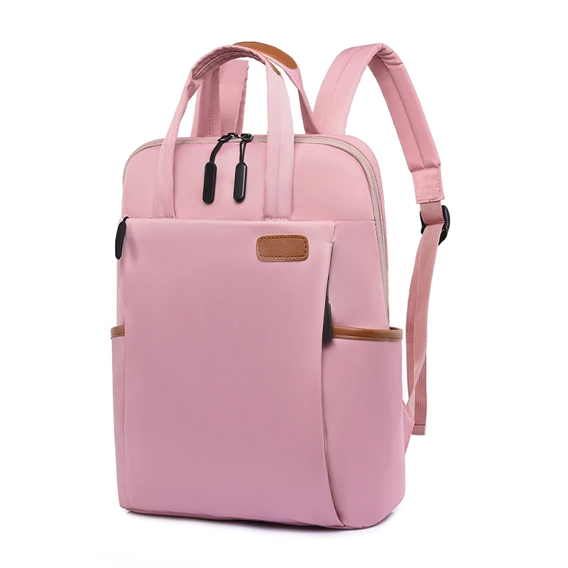Laptop backpack with multiple pockets, adjustable shoulder straps, zipper closure, multi-purpose, school backpack photo 5