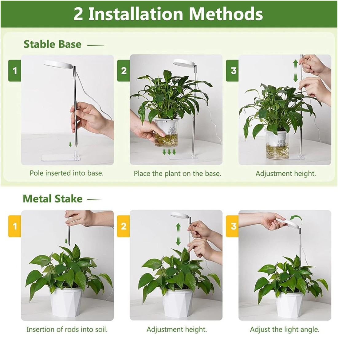 LED Plant Grow Lights For Indoor Plants Dimmable Growing Lamp USB Full Spectrum photo 8