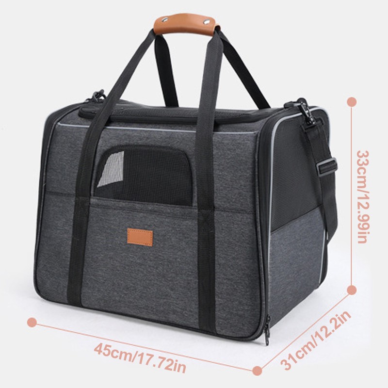 Large Pet Carrier Bag Portable Soft Fabric Folding Dog Cat Puppy Travel photo 6