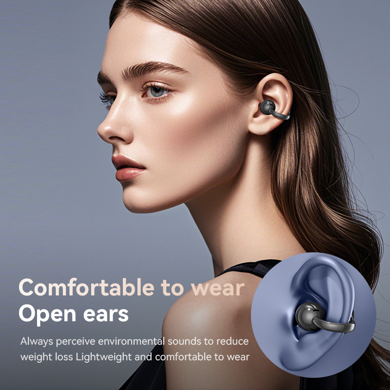 Cross Border Explosion M127 Long Range Hanging Earphone Private Model High Color Value Low Latency Wireless Bluetooth Headphones Wholesale photo 2