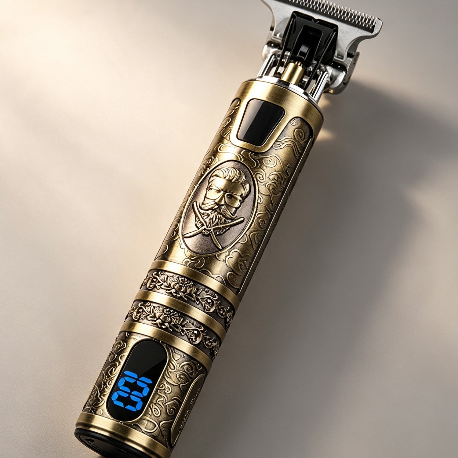 Cordless Beard Trimmer Hair Clippers Hair Cutting Barber Shaving Machine For Men photo 5