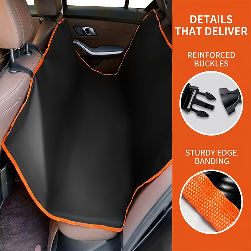 Dog Car Seat Cover, Waterproof Scratch Proof Protector For Back Seat photo 8