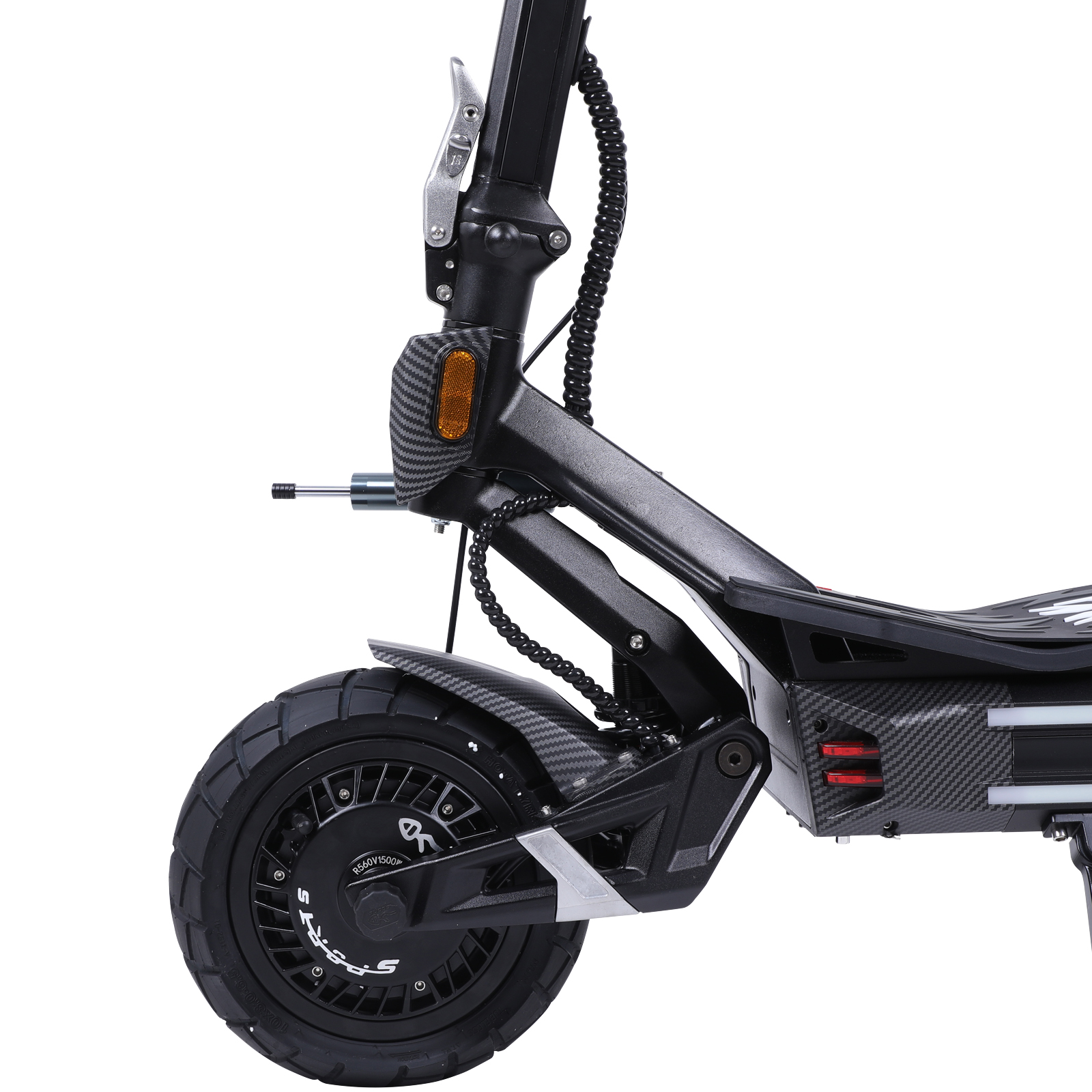 H16 High Standard Carbon Fiber Decal Design E-Scooter photo 3